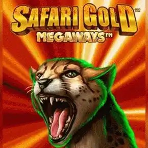 Safari Gold Megaways logo – Megaways by Blueprint Gaming at Cleobetra Casino